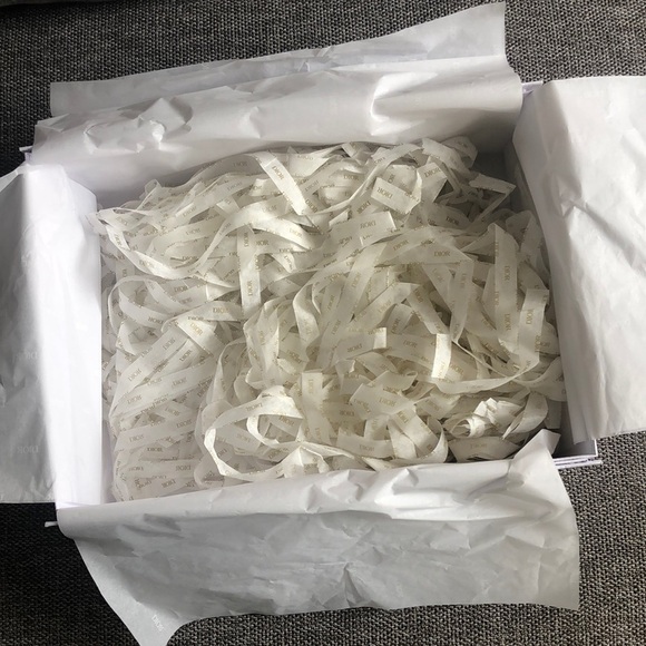 Dior White Empty Rectangle Gift Box Paper Gift Birthday Holidays - Picture 9 of 15